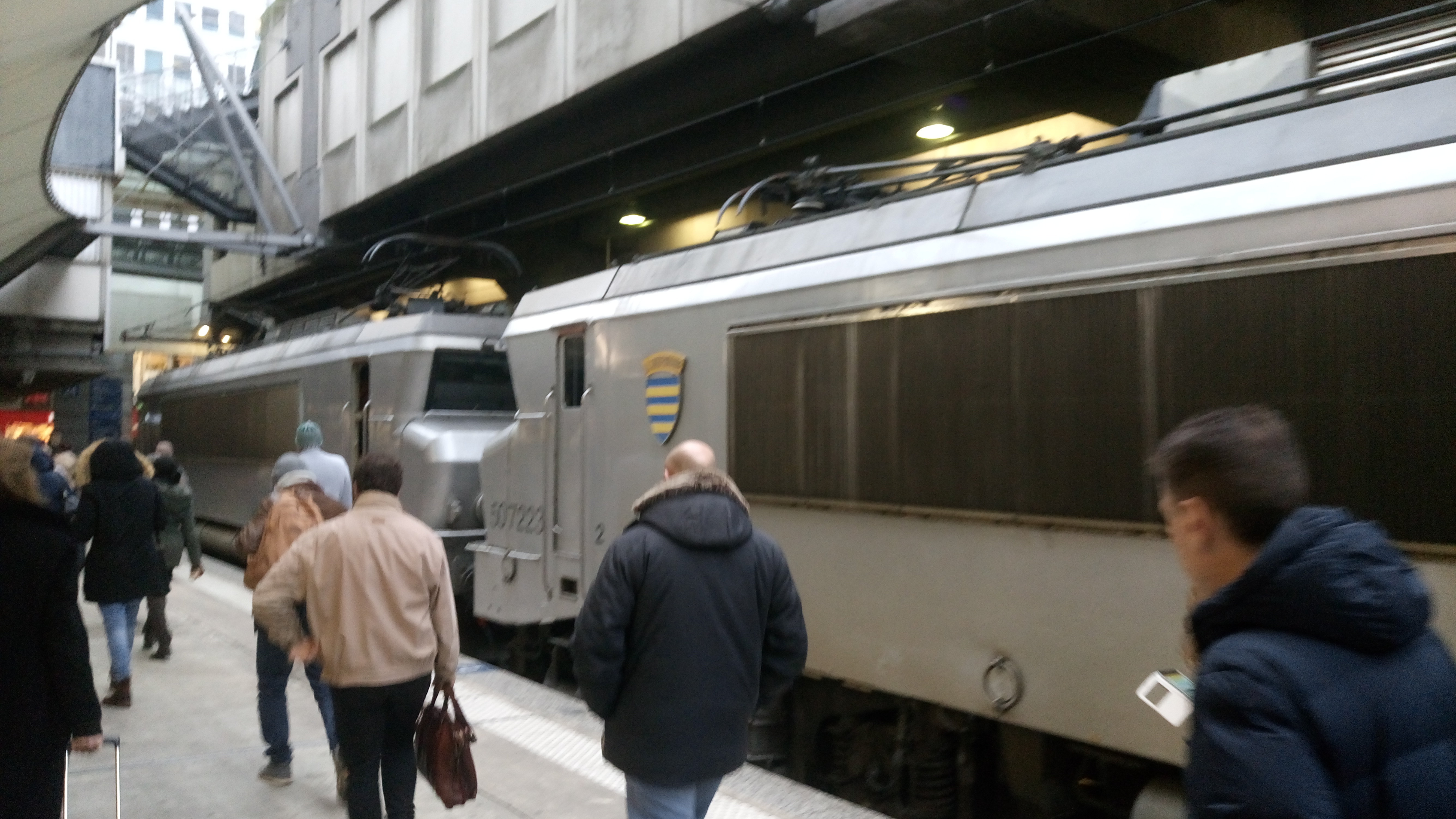 Ce matin le 16758 était assuré en Corail…