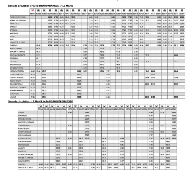 Grève du 29 mai 2018 – Plan de transport
