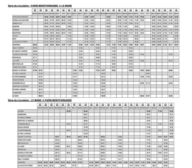 Grève du 8 juin 2018 – Plan de transport