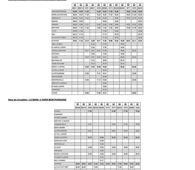 Grève du 17 juin 2018 – Plan de transport