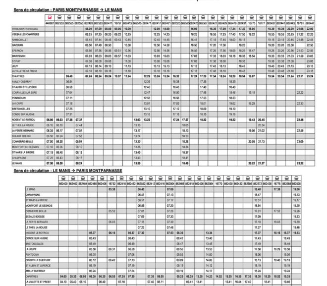 Grève du 22 juin 2018 – Plan de transport