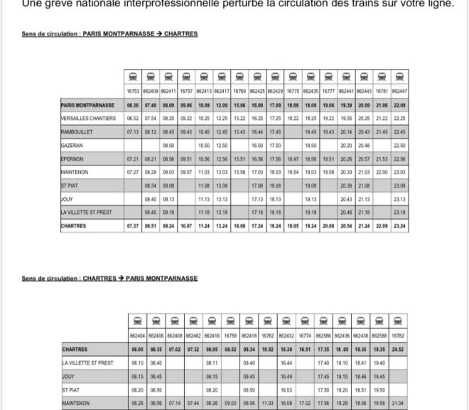 Mouvement Social du 09 décembre 2019